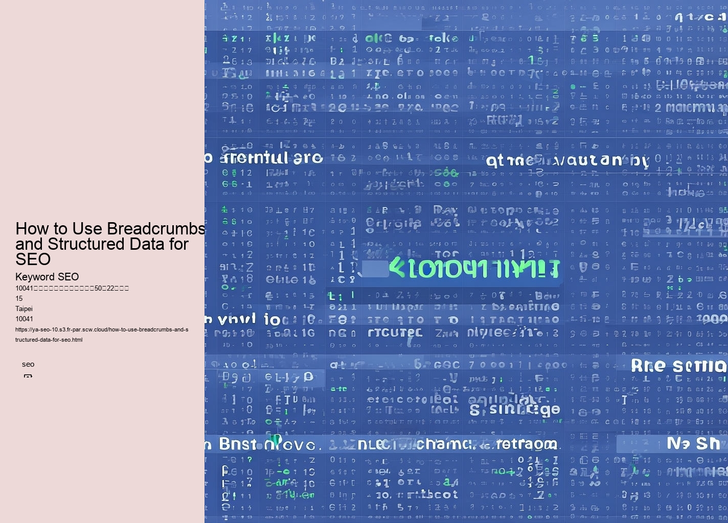 How to Use Breadcrumbs and Structured Data for SEO