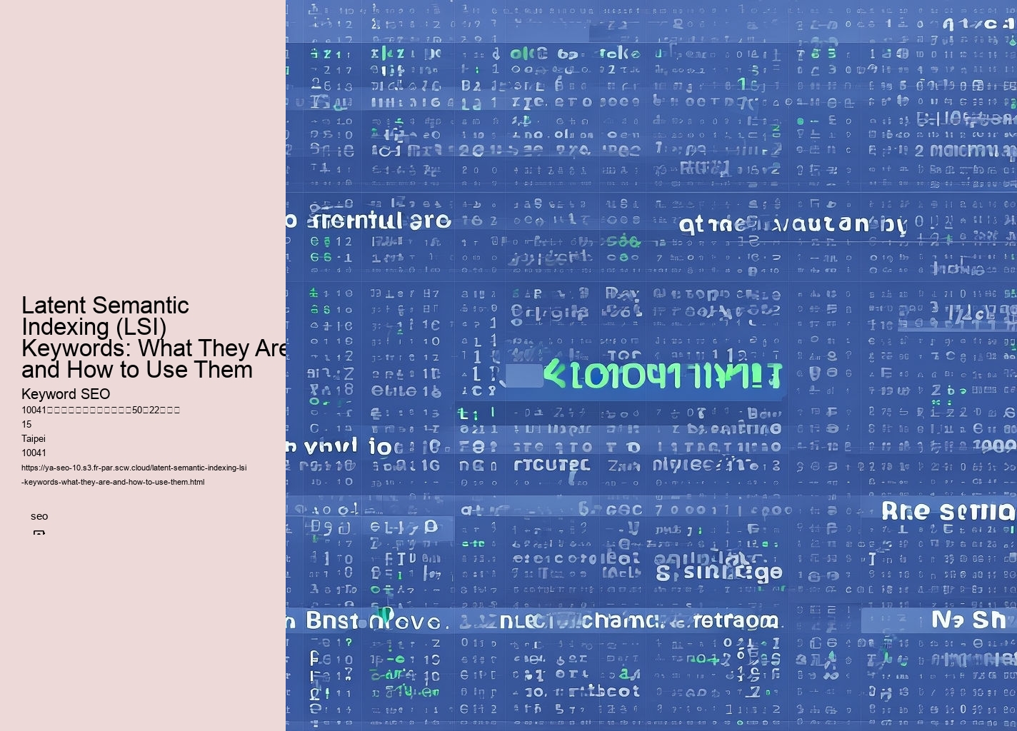 Latent Semantic Indexing (LSI) Keywords: What They Are and How to Use Them