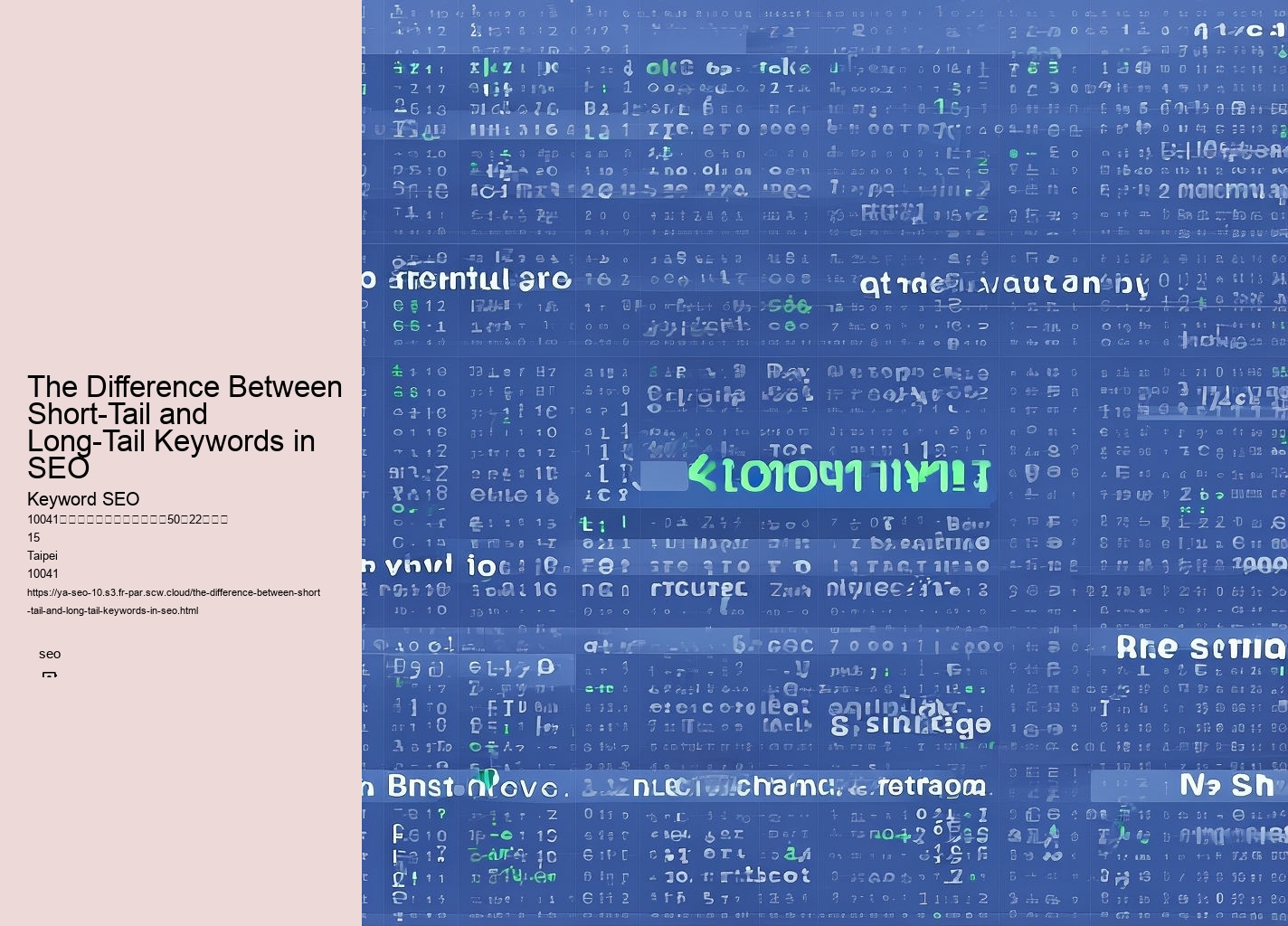 The Difference Between Short-Tail and Long-Tail Keywords in SEO