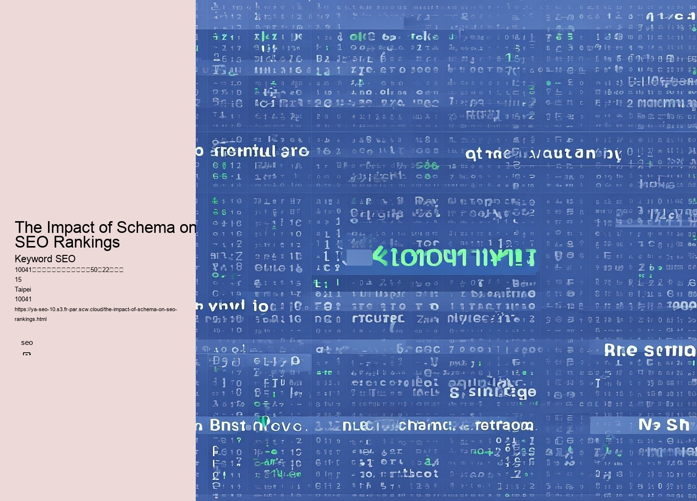 The Impact of Schema on SEO Rankings